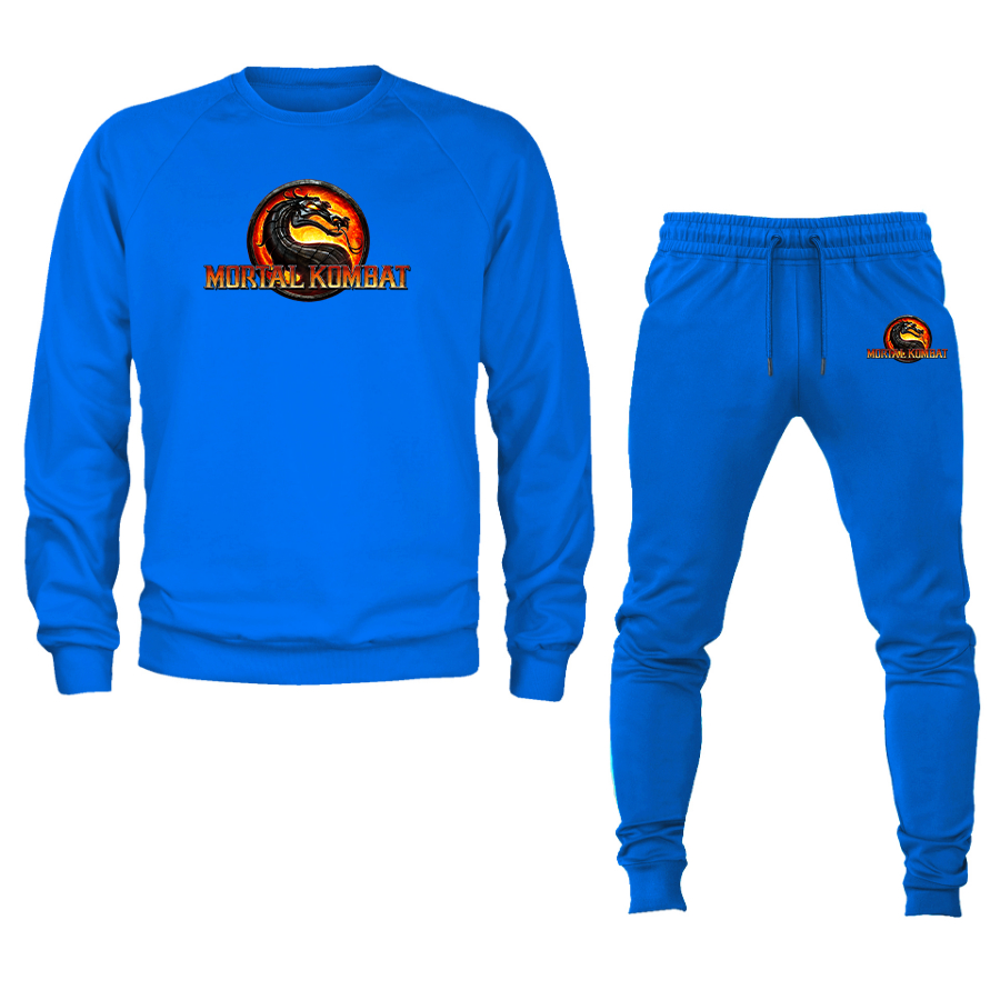 Men's Mortal Kombat Game Crewneck Sweatshirt Joggers Suit