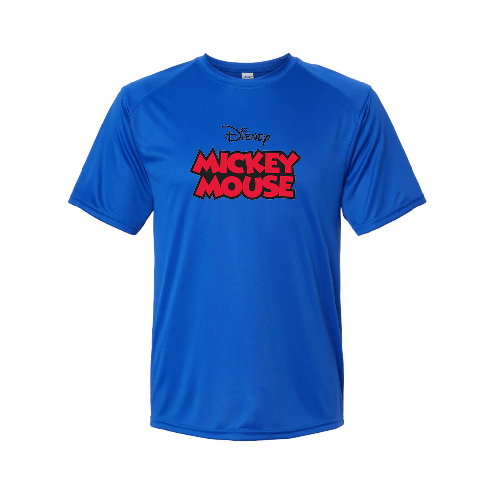 Youth Kids Mickey Mouse Disney Performance T-Shirt