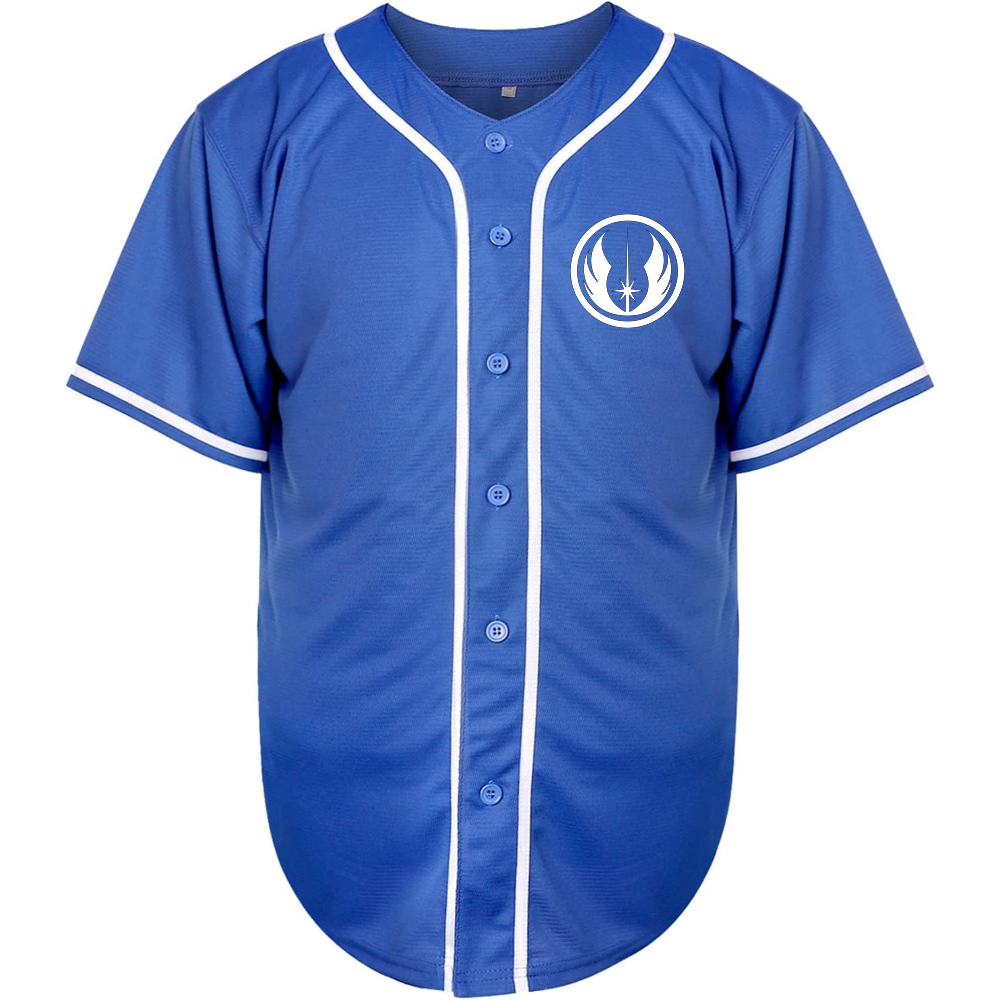 Men's Jedi Star Wars Movie Baseball Jersey