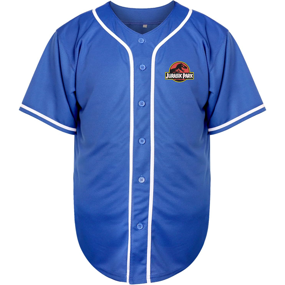 Men's Jurassic Park Movie Baseball Jersey