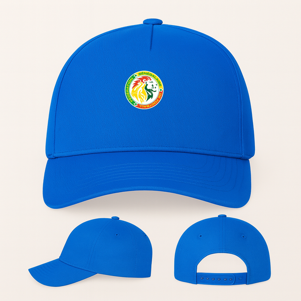 Senegal National Soccer Team Five Panel Twill Snapback Cap