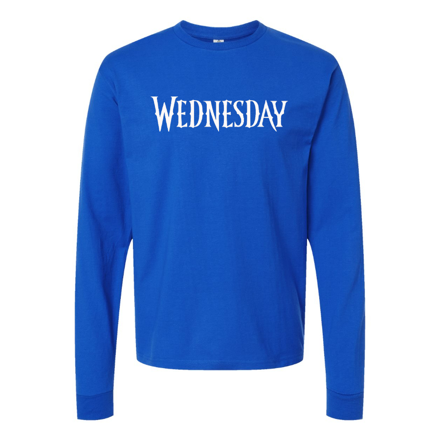 Youth Kids Wednesday Show Long Sleeve T-Shirt