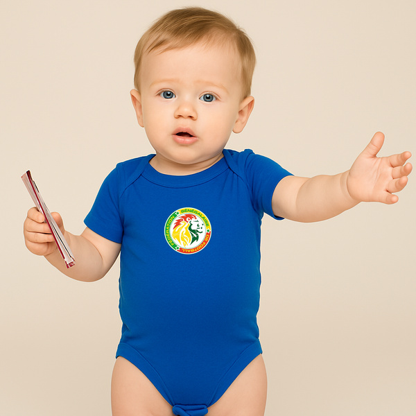 Senegal National Soccer Team Baby Romper Onesie