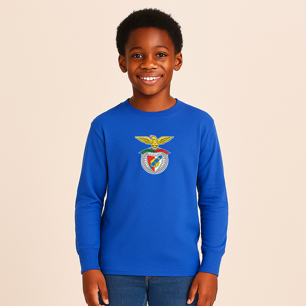 Youth Kids SL Benfica FC Long Sleeve T-Shirt