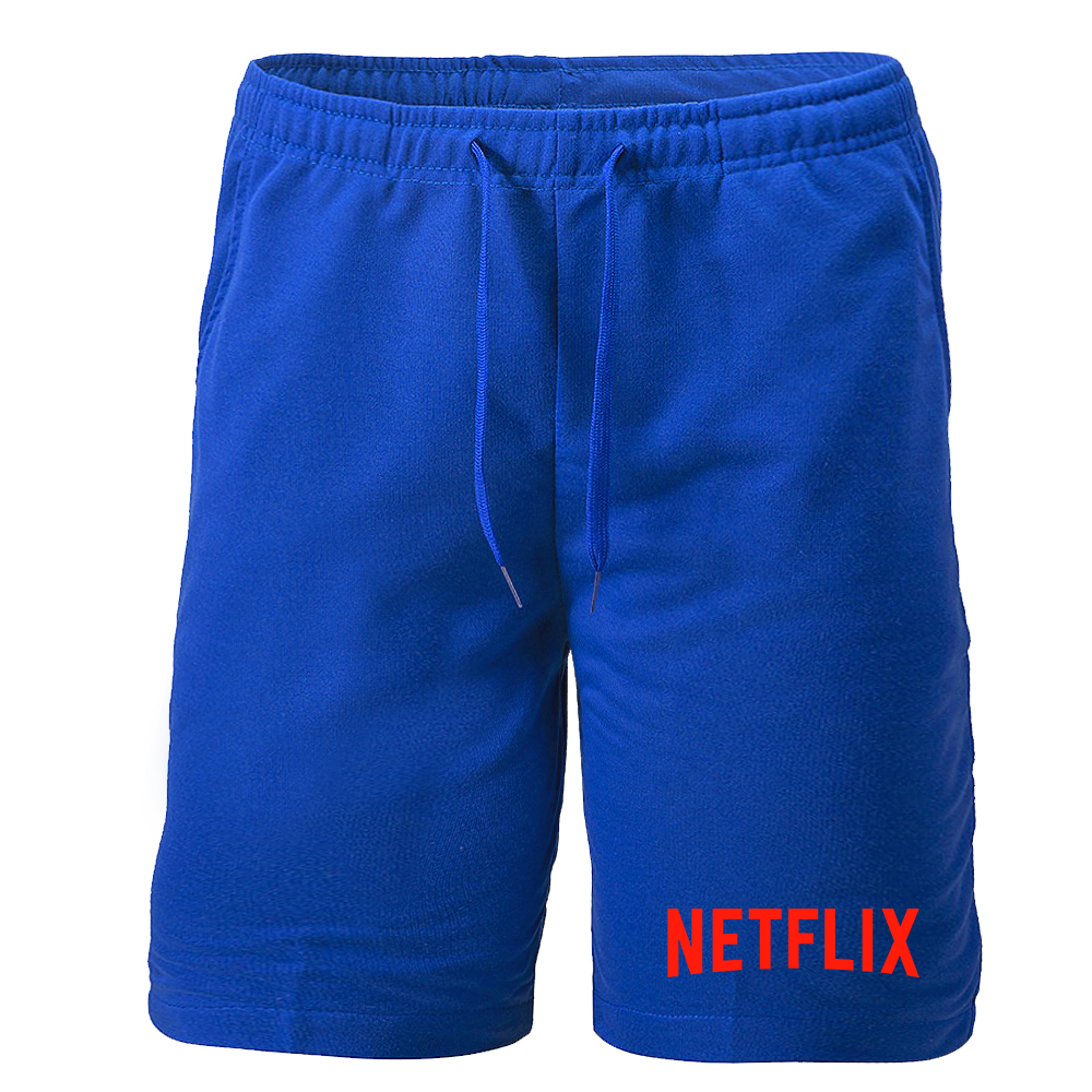 Men's Netflix Movie Show Athletic Fleece Shorts