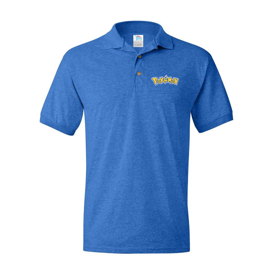 Men's Pokemon Cartoon Dry Blend Polo