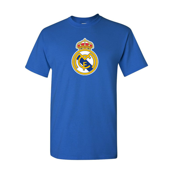 Youth Kids Real Madrid Soccer Cotton T-Shirt