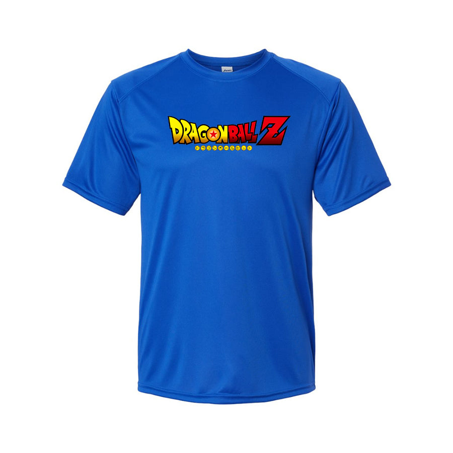 Youth Kids Dragon Ball Z Cartoon Title Performance T-Shirt