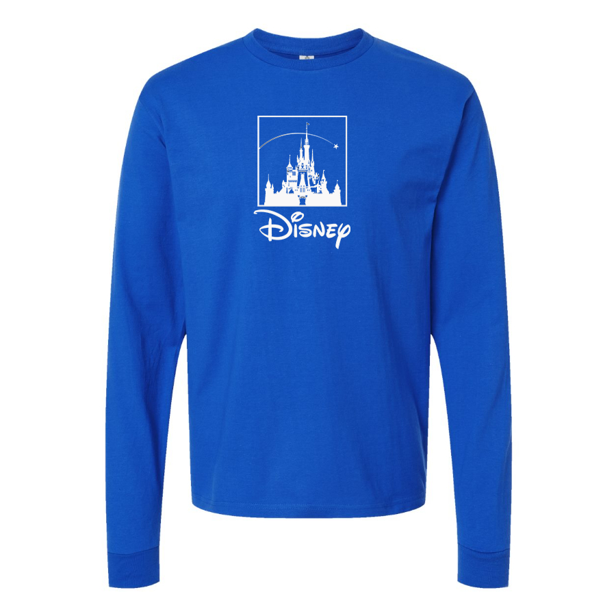 Men's Walt Disney Cartoon  Long Sleeve T-Shirt