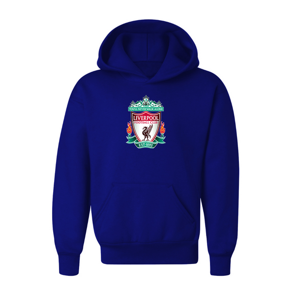 Youth Kids Liverpool Football Club Est.1892 Pullover Hoodie