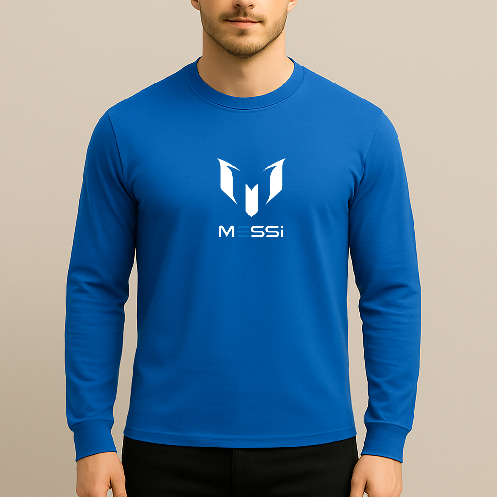 Men's Lionel Messi Air Messi Soccer Long Sleeve T-Shirt