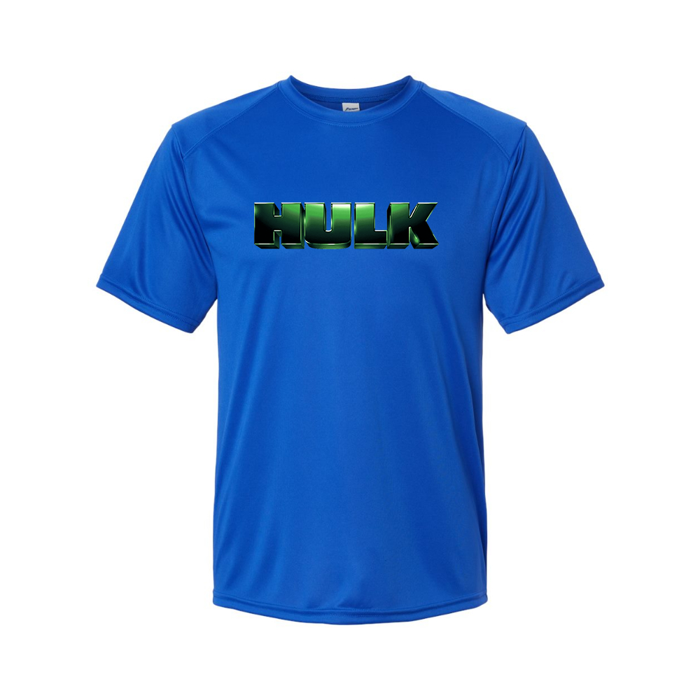 Men's The Hulk Marvel Superhero Polyester T-Shirt