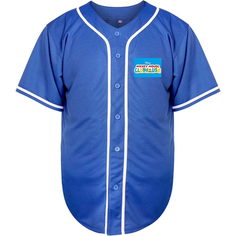 Men's Mickey Mouse ClubHouse Baseball Jersey