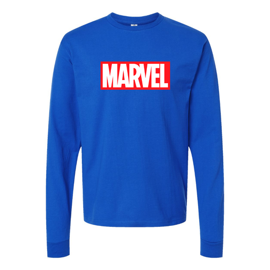 Youth Kids Marvel Comics Superhero Long Sleeve T-Shirt