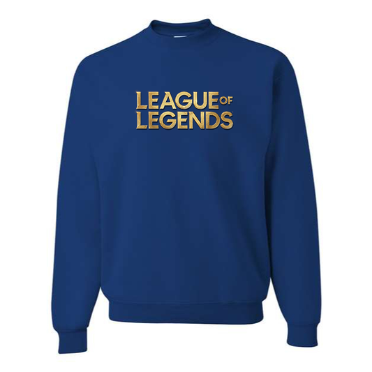 Men's League of Legends Game Crewneck Sweatshirt