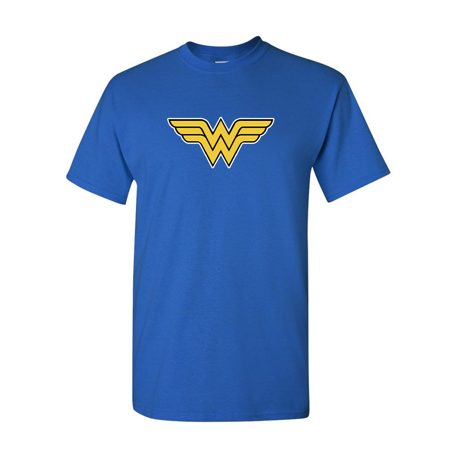 Youth Kids Wonder Woman Superhero Cotton T-Shirt