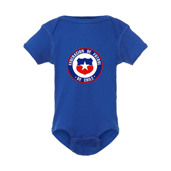 Chile National SoccerTeam  Baby Romper Onesie