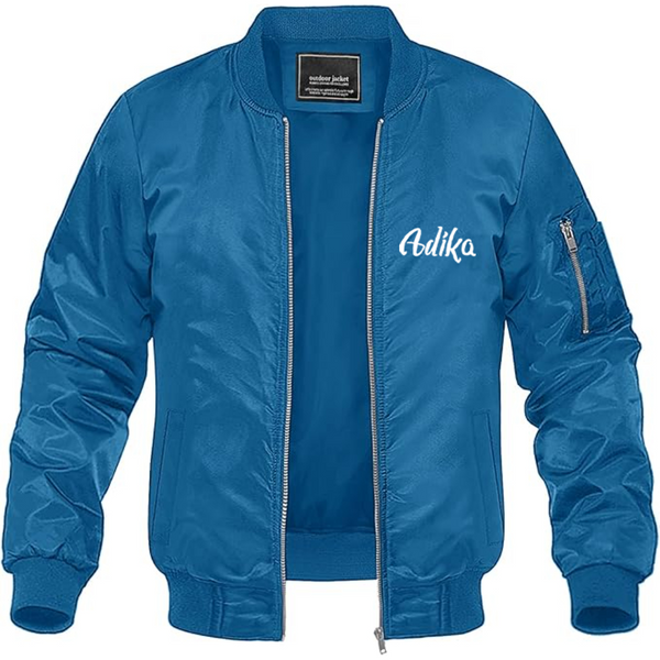 Men's Adika Lightweight Bomber Jacket Windbreaker Softshell Varsity Jacket Coat