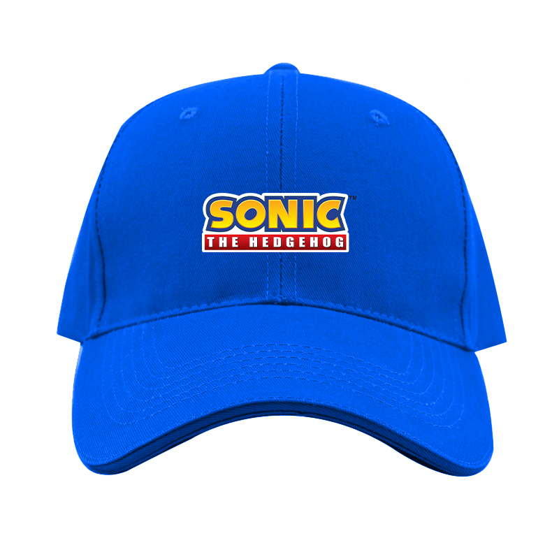 Sonic The Hedgehog Cartoon Dad Baseball Cap Hat