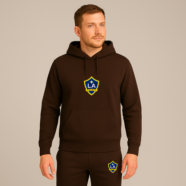 Men's LA Galaxy FC Crewneck Sweatshirt Joggers Suit