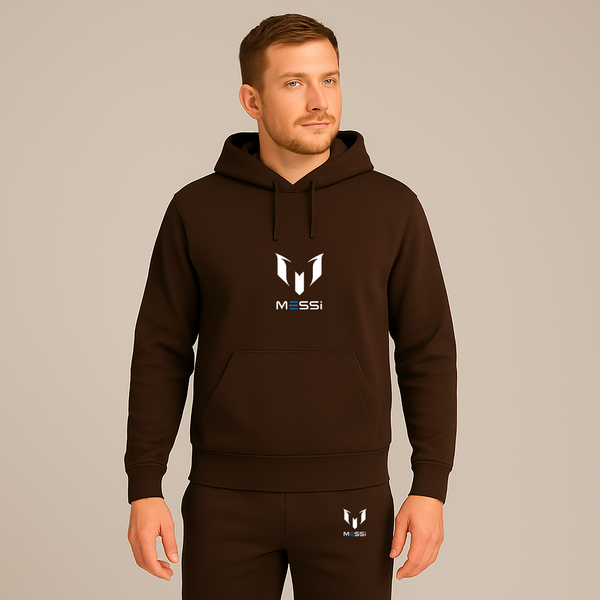 Men's Lionel Messi Air Messi Soccer Logo Hoodie Joggers Set