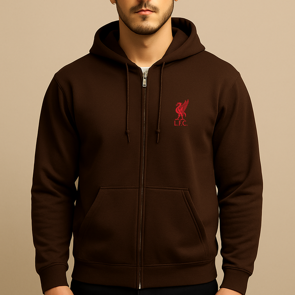 Men's Liverpool L.F.C. Soccer Zipper Hoodie