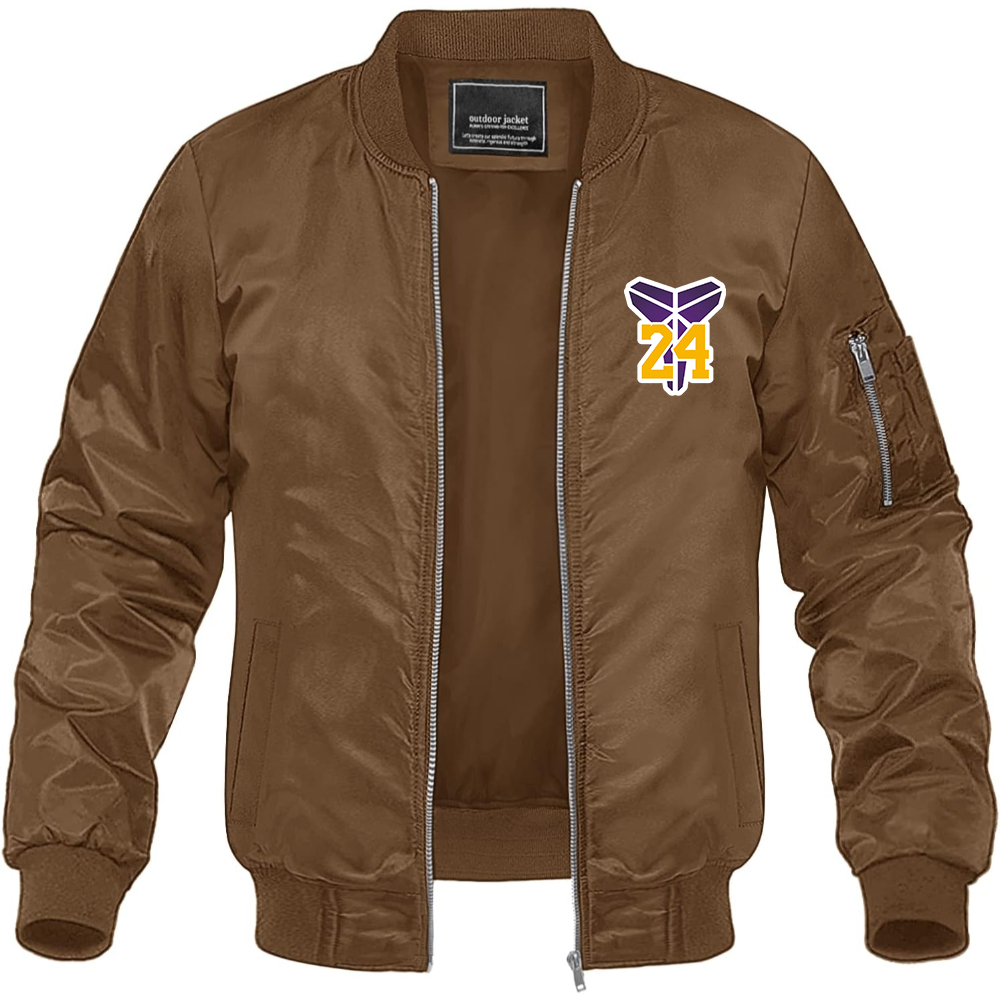 Men's Kobe Bryant Mamba 24 Lightweight Bomber Jacket