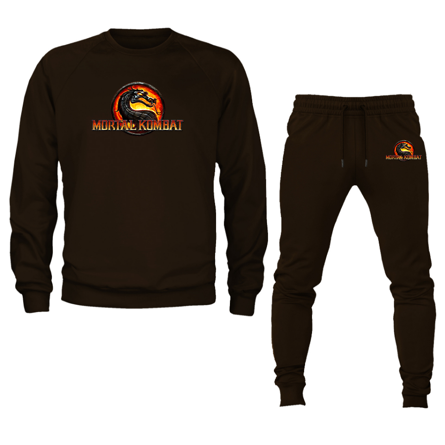 Men's Mortal Kombat Game Crewneck Sweatshirt Joggers Suit