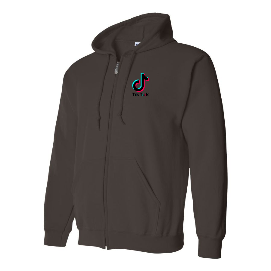 Men's TikTok Social Zipper Hoodie