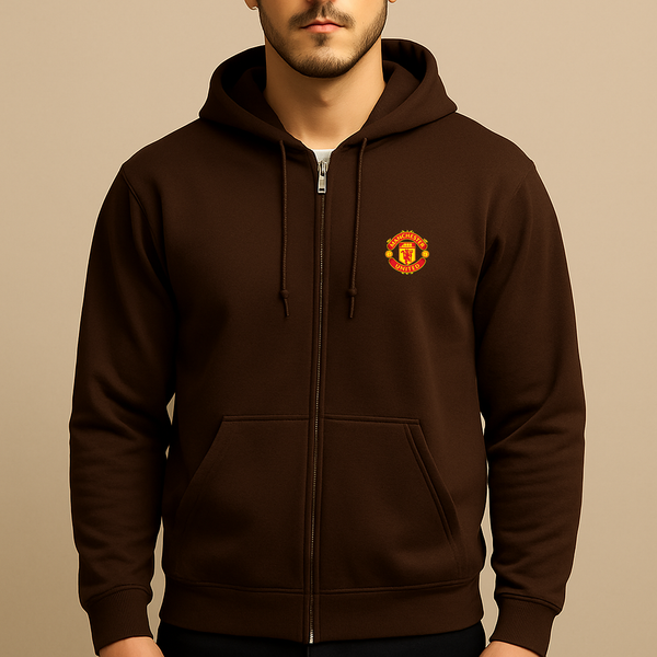 Men’s Manchester United Soccer Zipper Hoodie