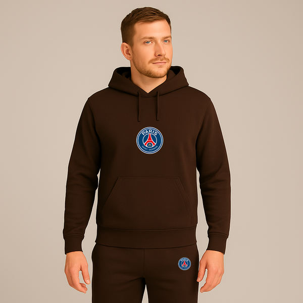 Men’s Paris-Saint Germain Soccer Logo Hoodie Joggers Set