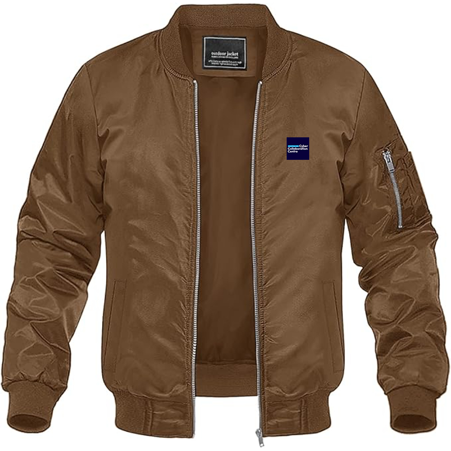 Men's Australian Cyber Collaboration Centre Logo Lightweight Bomber Jacket