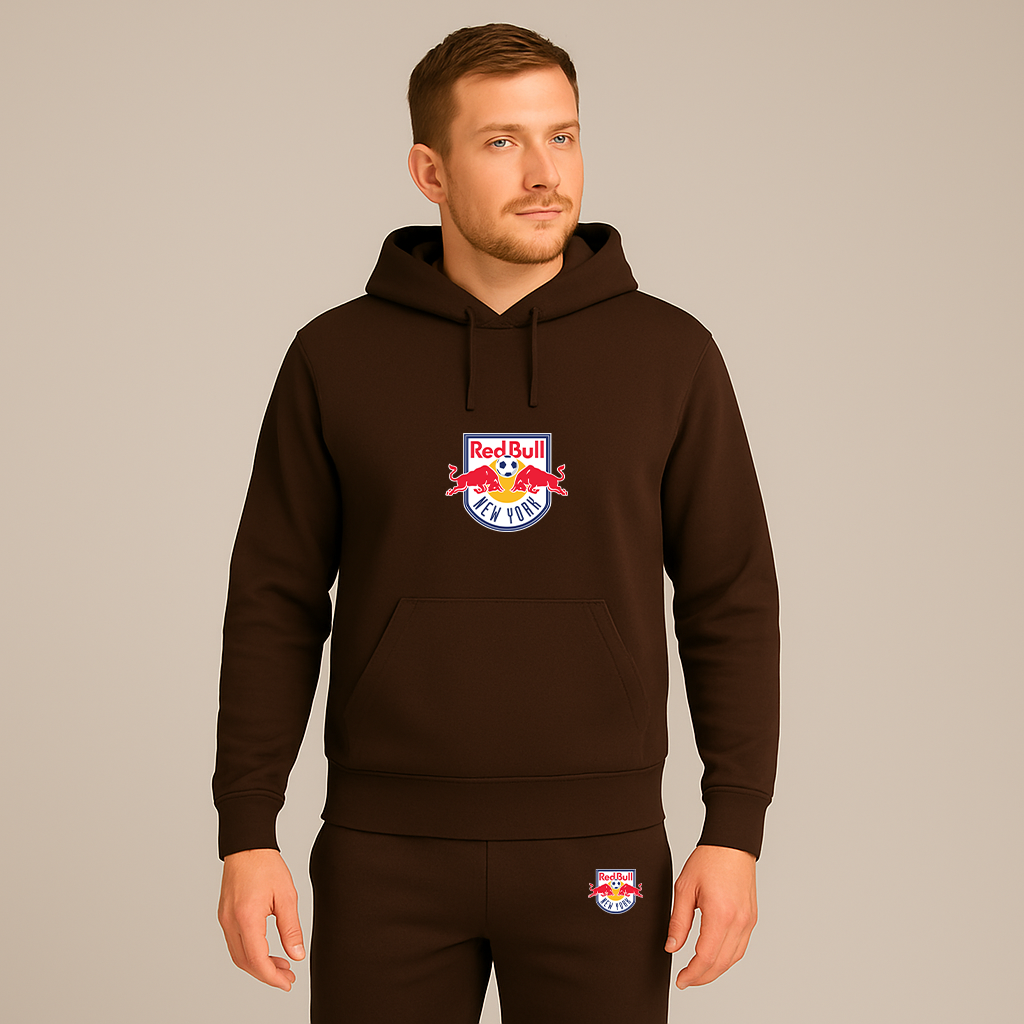 Men's New York Red Bulls FC Hoodie Joggers Set