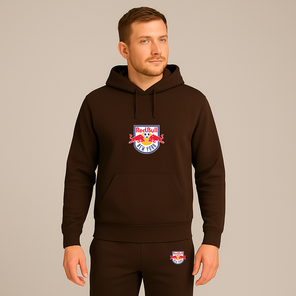 Men's New York Red Bulls FC Hoodie Joggers Set