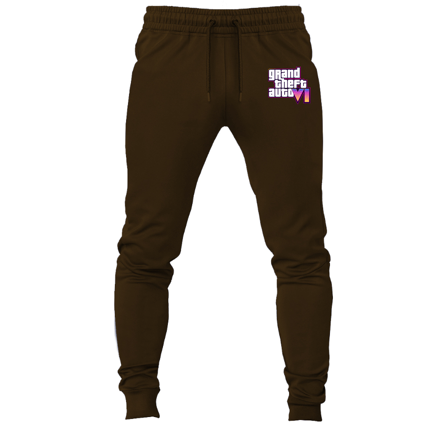 Men's GTA 6 Grand Theft Auto VI Joggers Sweatpants Game