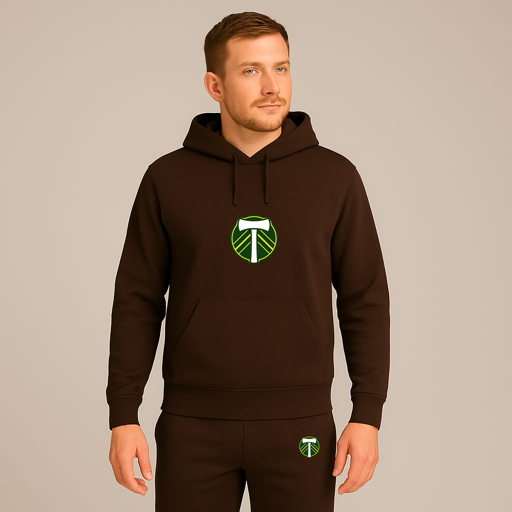 Men's Portland Timbers FC Hoodie Joggers Set