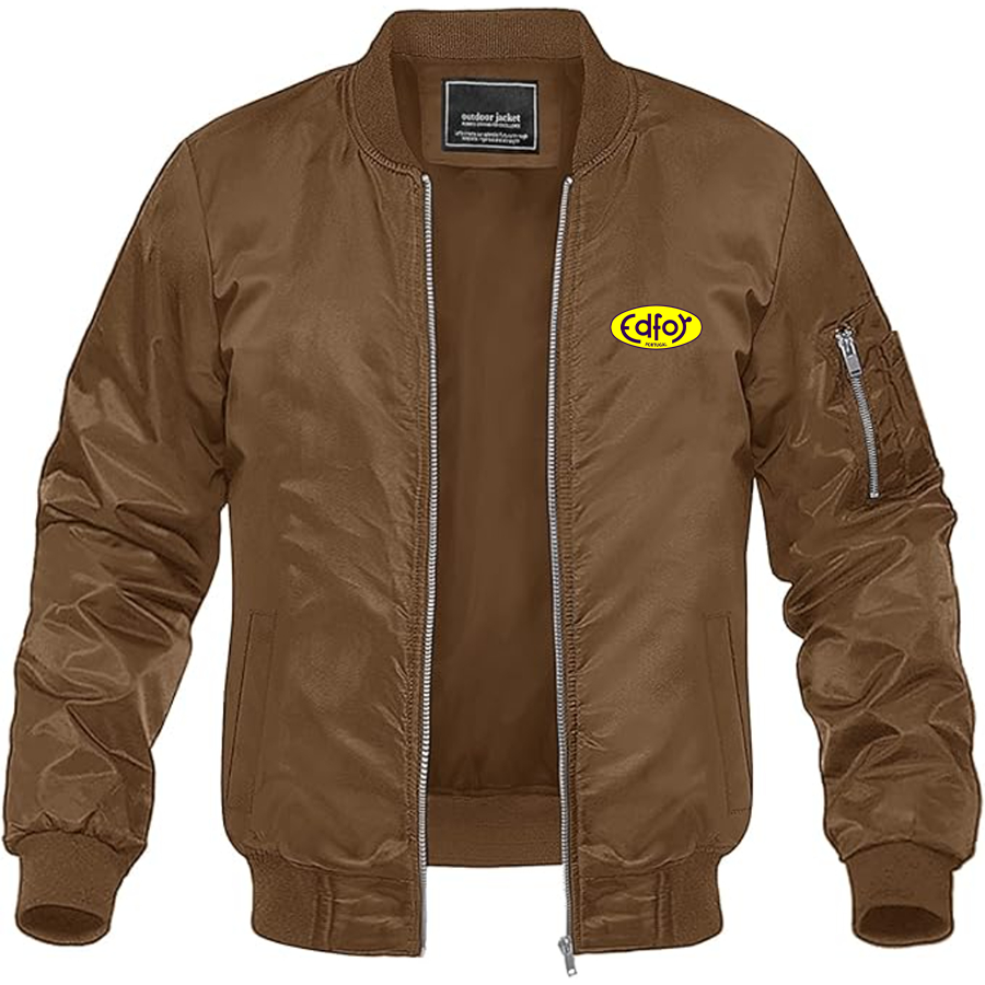 Men's Edfor Grand Sport Logo Lightweight Bomber Jacket