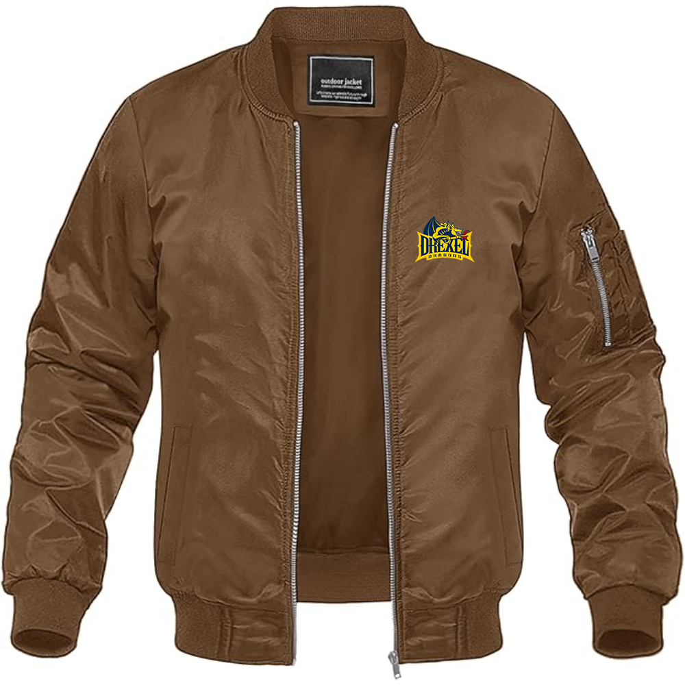 Men's Drexel Dragons Lightweight Bomber Jacket