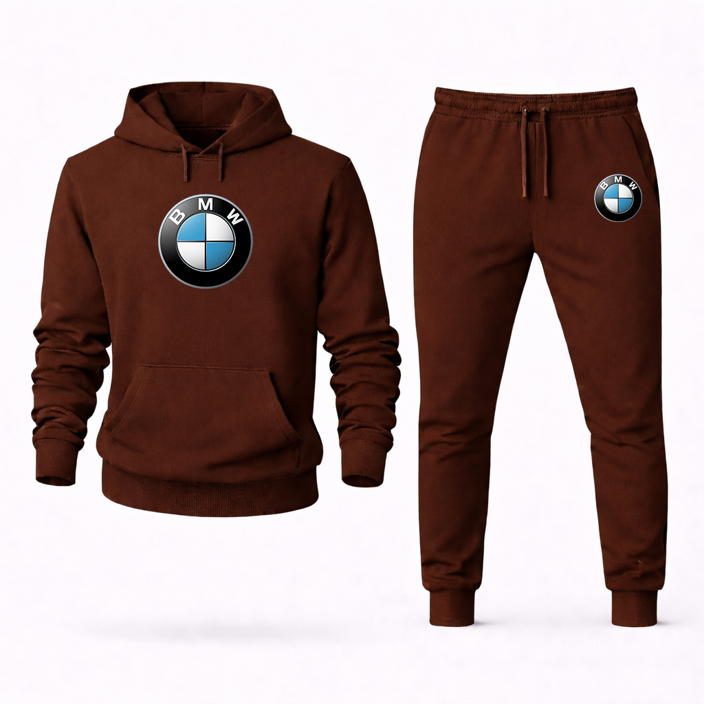 Men's BMW Motorsports Car Hoodie Joggers Set