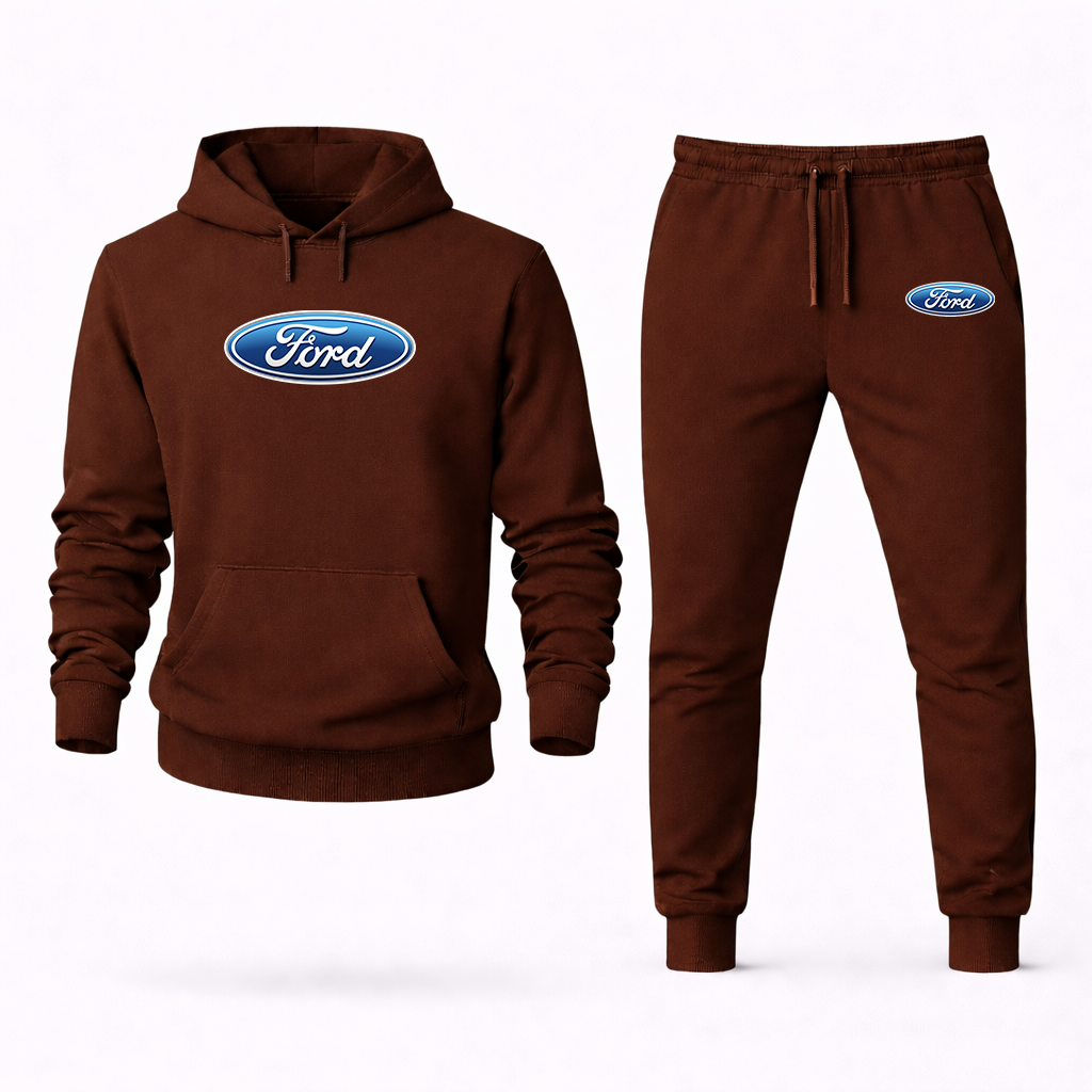 Men's Ford Car Hoodie Joggers Set