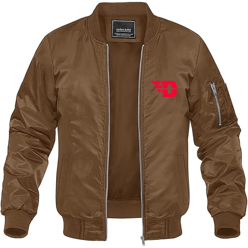 Men's Dayton Flyers Lightweight Bomber Jacket