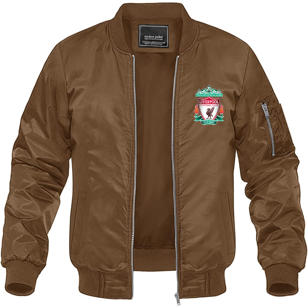 Men's Liverpool Football Club Est.1892 Lightweight Bomber Jacket