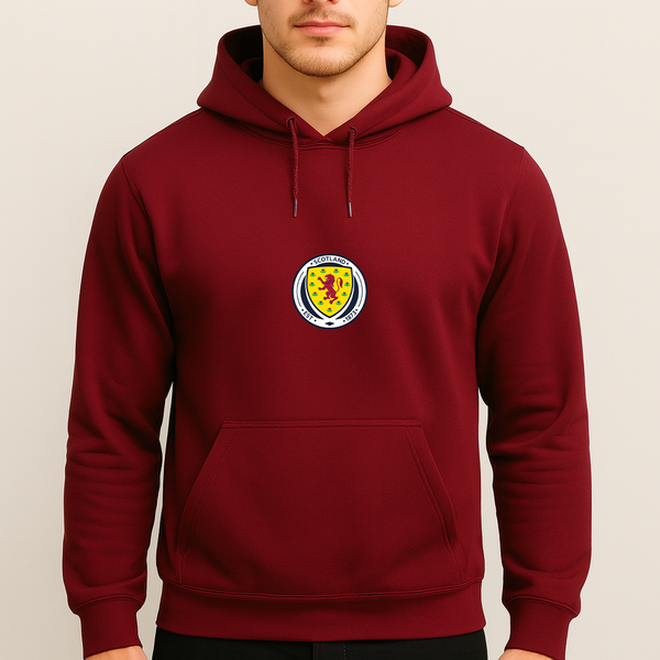 Men's Scotland National Soccer Team Pullover Hoodie