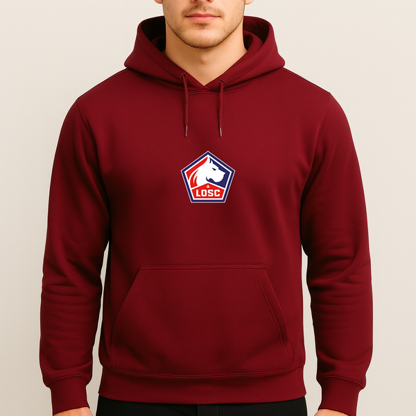 Men's Lille Olympique FC Pullover Hoodie
