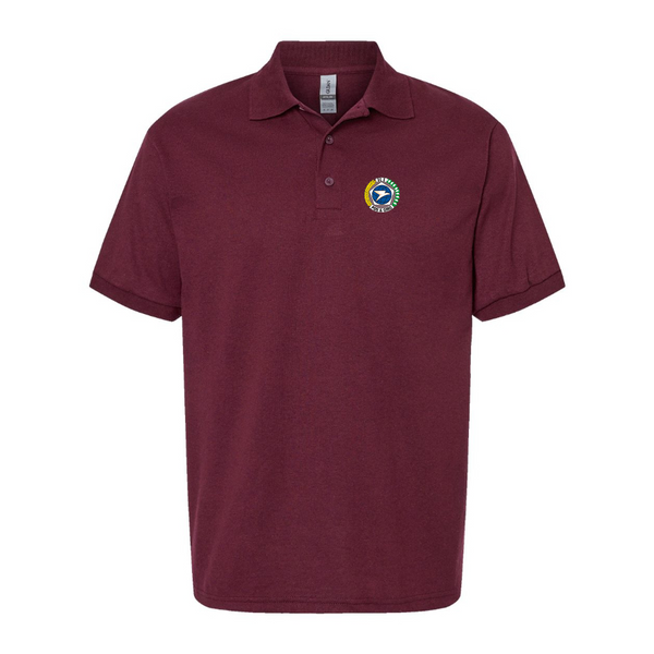 Men's Pos & Giro Logo Dry Blend Polo