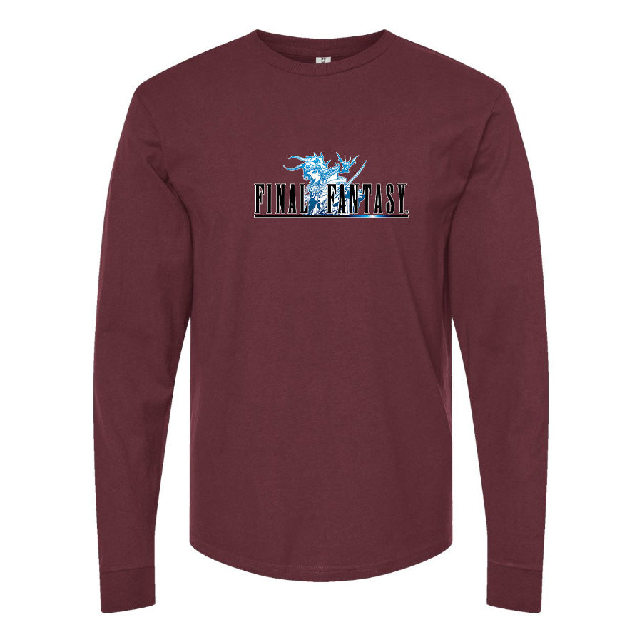 Men's Final Fantasy Game Long Sleeve T-Shirt