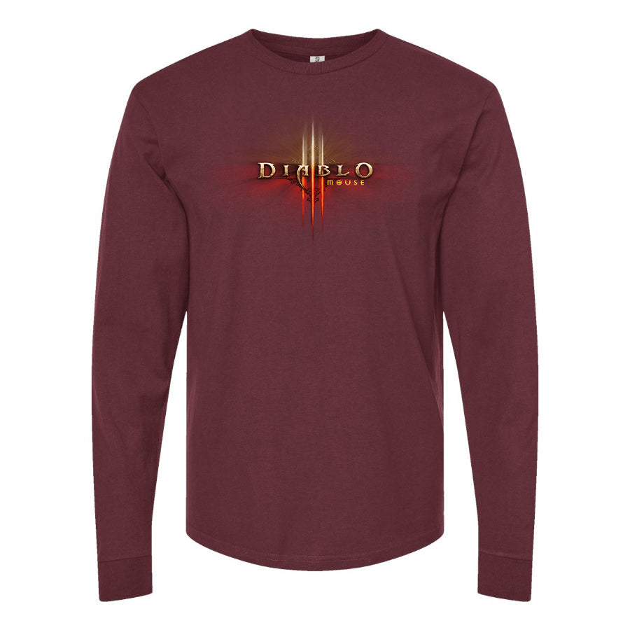 Men's Diablo 3 Game Long Sleeve T-Shirt