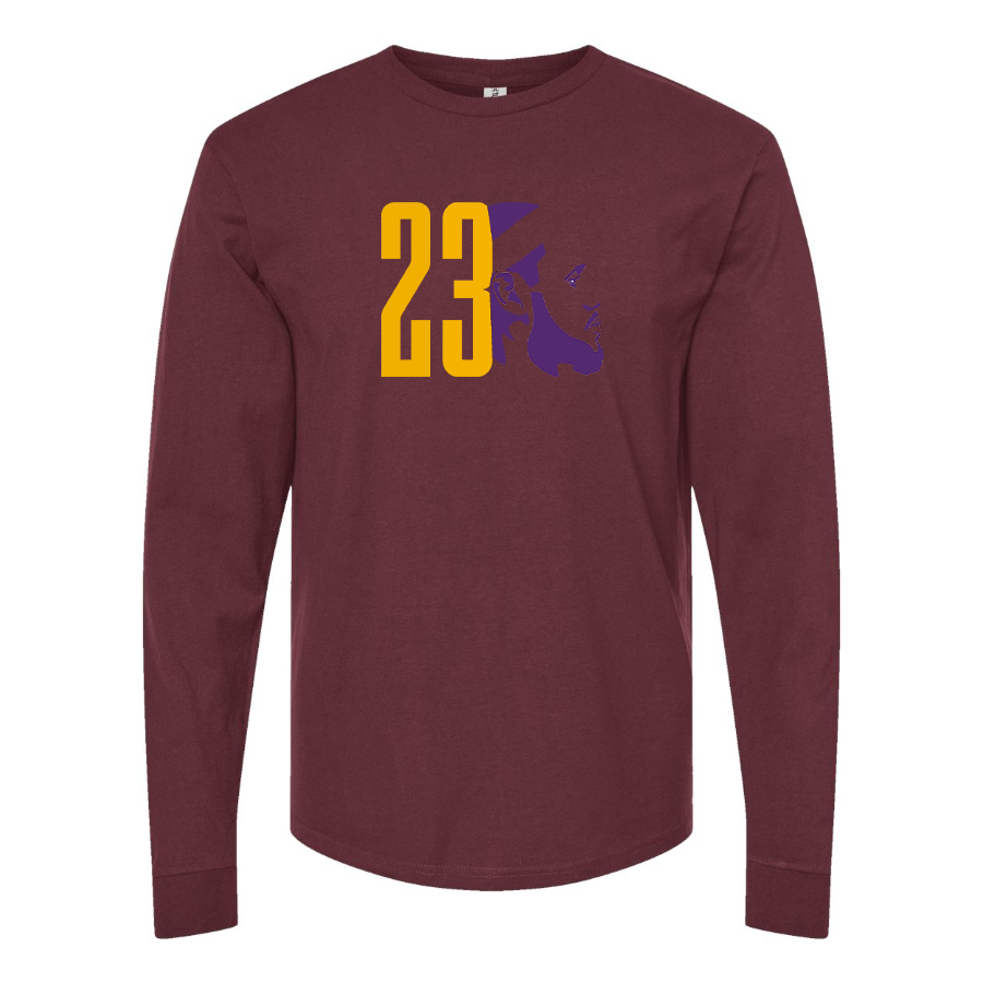 Men's Lebron James 23 Long Sleeve T-Shirt