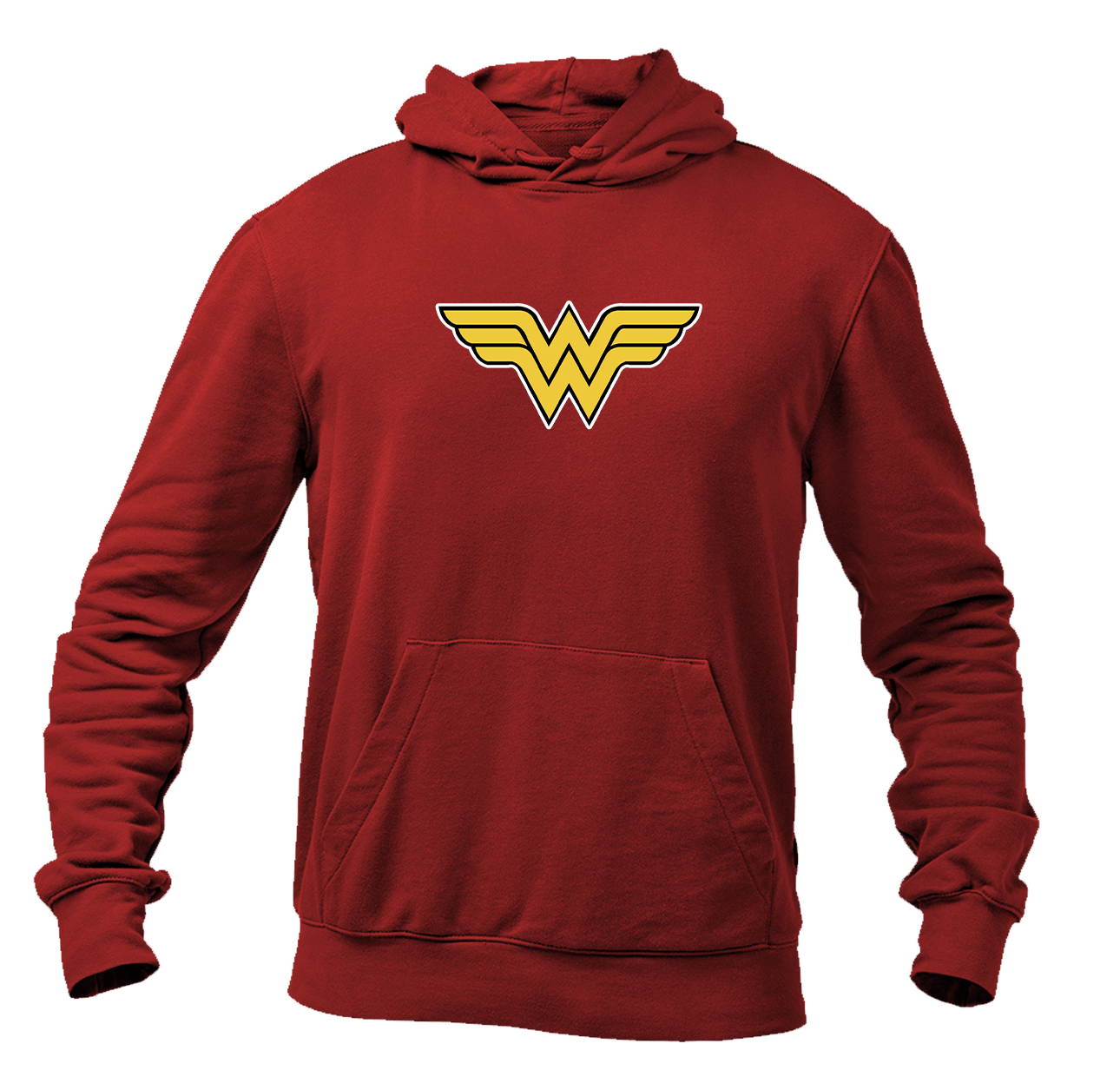 Men's Wonder Woman Superhero Pullover Hoodie