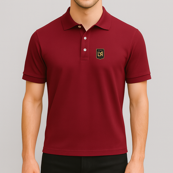 Men's LAFC Los Angeles Football Club Dry Blend Polo